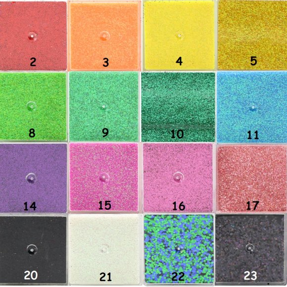 Custom Handmade Neon Glitter Christmas Ornaments!! - Picture 8 of 9